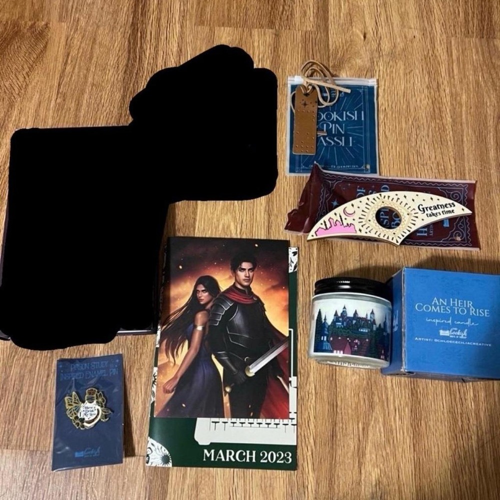 FULL BOX March 2023 Bookish Box These Bitter Blooms Special Edition